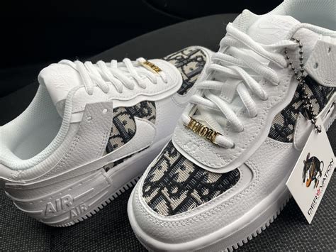 nike air force one shadow dior|custom dior air force 1.